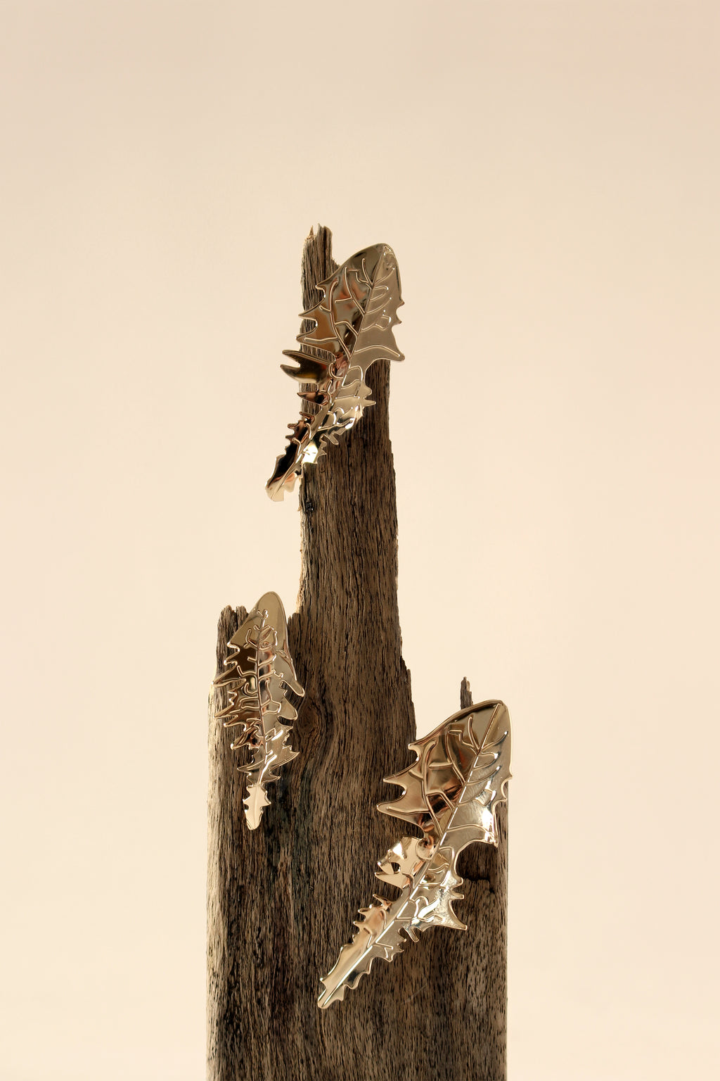 PISSENLITS - FEUILLES - BO - EARRINGS