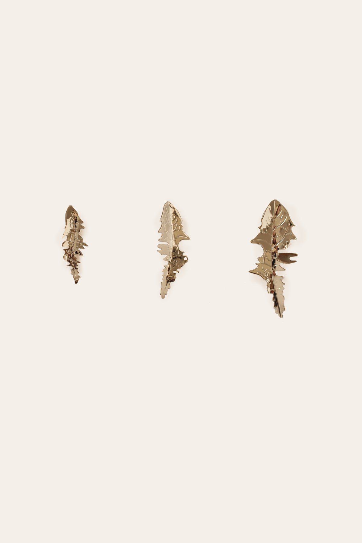 PISSENLITS - FEUILLES - BO - EARRINGS