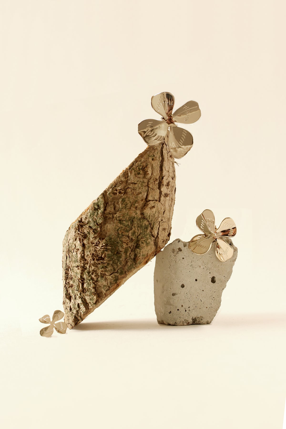 TREFLE 4 FEUILLES - BO - EARRINGS