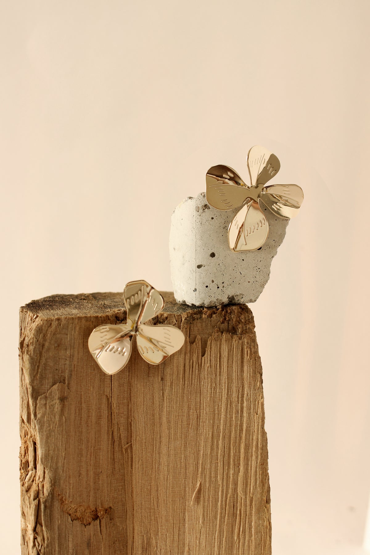 TREFLE 4 FEUILLES - BO - EARRINGS