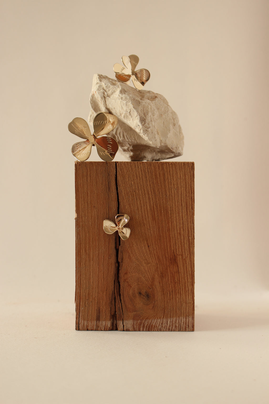 TREFLE 4 FEUILLES - BO - EARRINGS